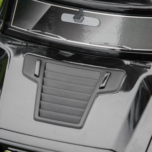 Easycomfort Macchina Giocattolo Fuoristrada per Bambini Cavalcabile con Volante, Fari e Musiche, Età 18-36 Mesi, 68x30.5x41.5cm, Nero