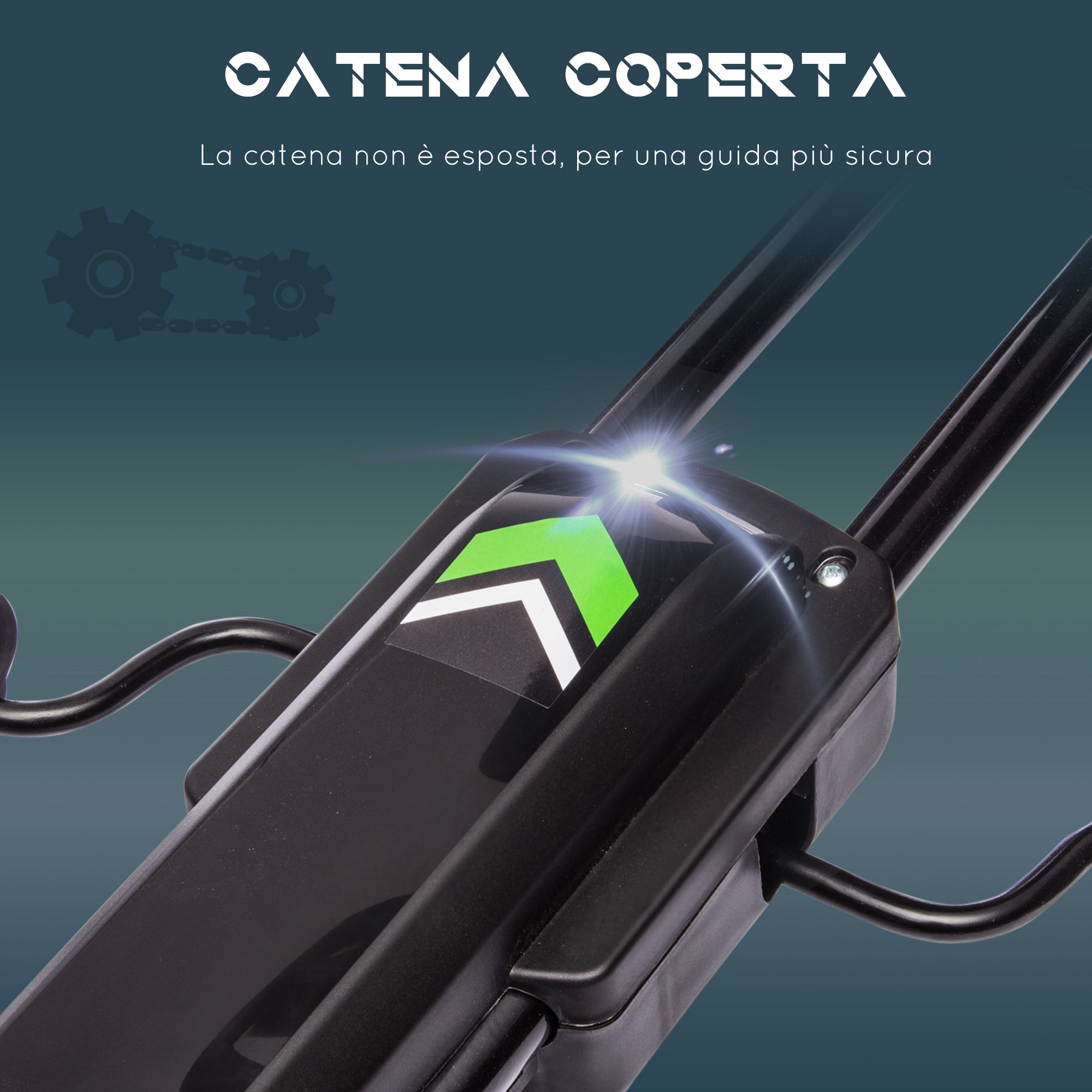 Easycomfort Go Kart a Pedali per Bambini 5-12 Anni in Plastica e Metallo con Sedile Regolabile e Freno a Mano, 121x58x61 cm