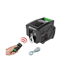 Verricello Elettrico 12V Con Telecomando Portata 5000Kg - Ribimex PE12V/T1