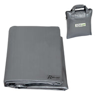 Copertura Argentata Per Barbecue 130x70x80 cm - Ribimex PRH091130X70G