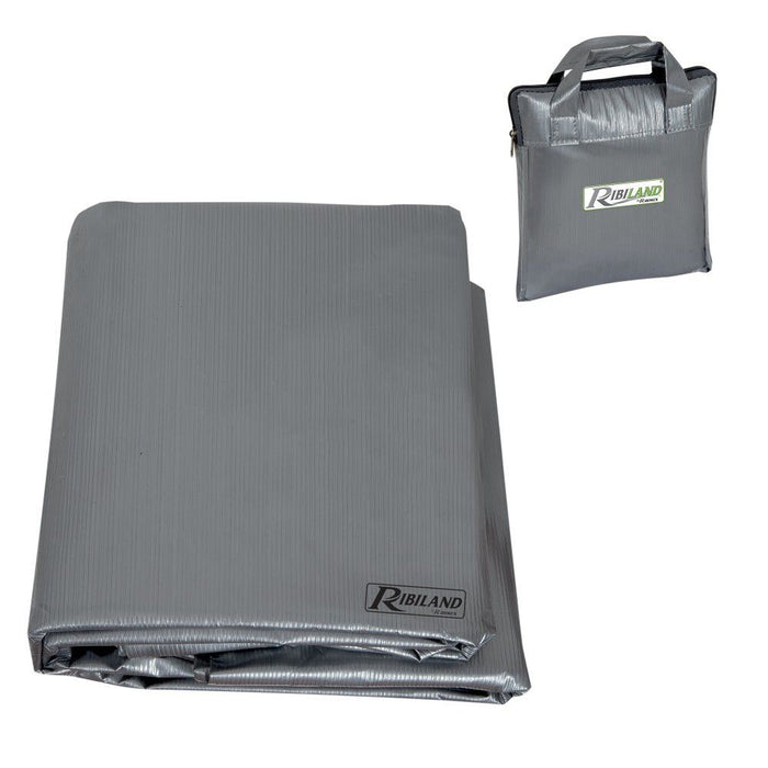 Copertura Argentata Per Barbecue 130x70x80 cm - Ribimex PRH091130X70G