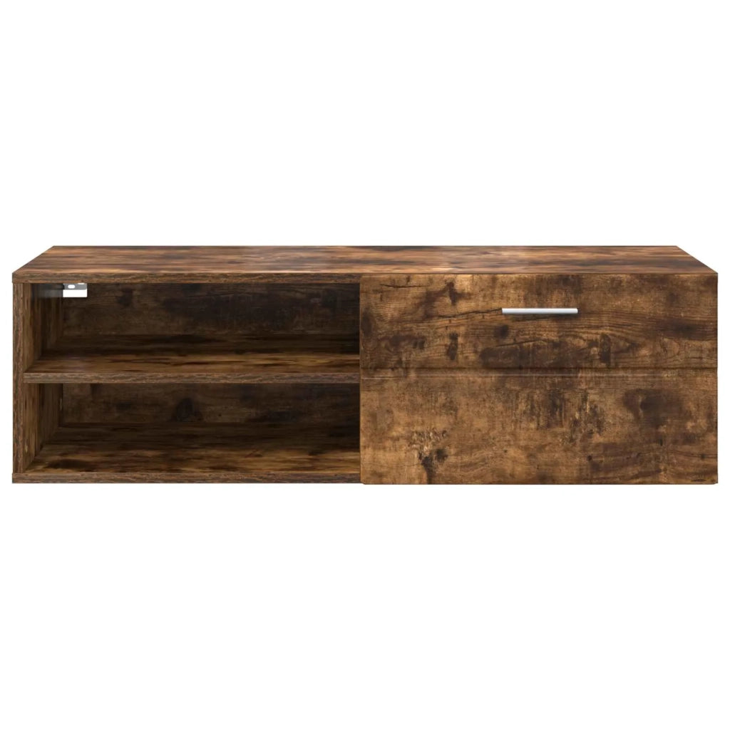 Armadio in Legno con cassetto Rovere fumé 100,5 x 39 x 30 cm 880246