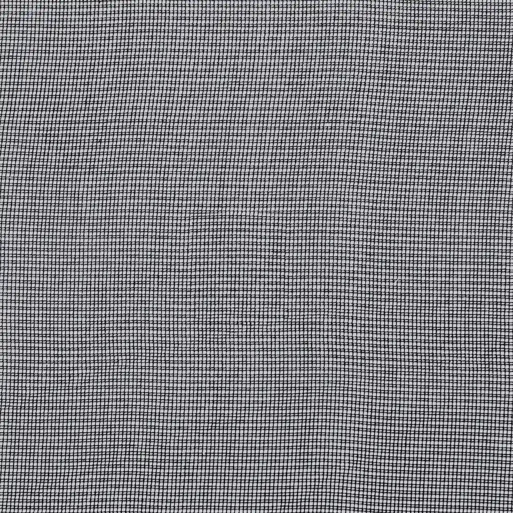 Tende in Voile con Linguetta 2 pz Nero