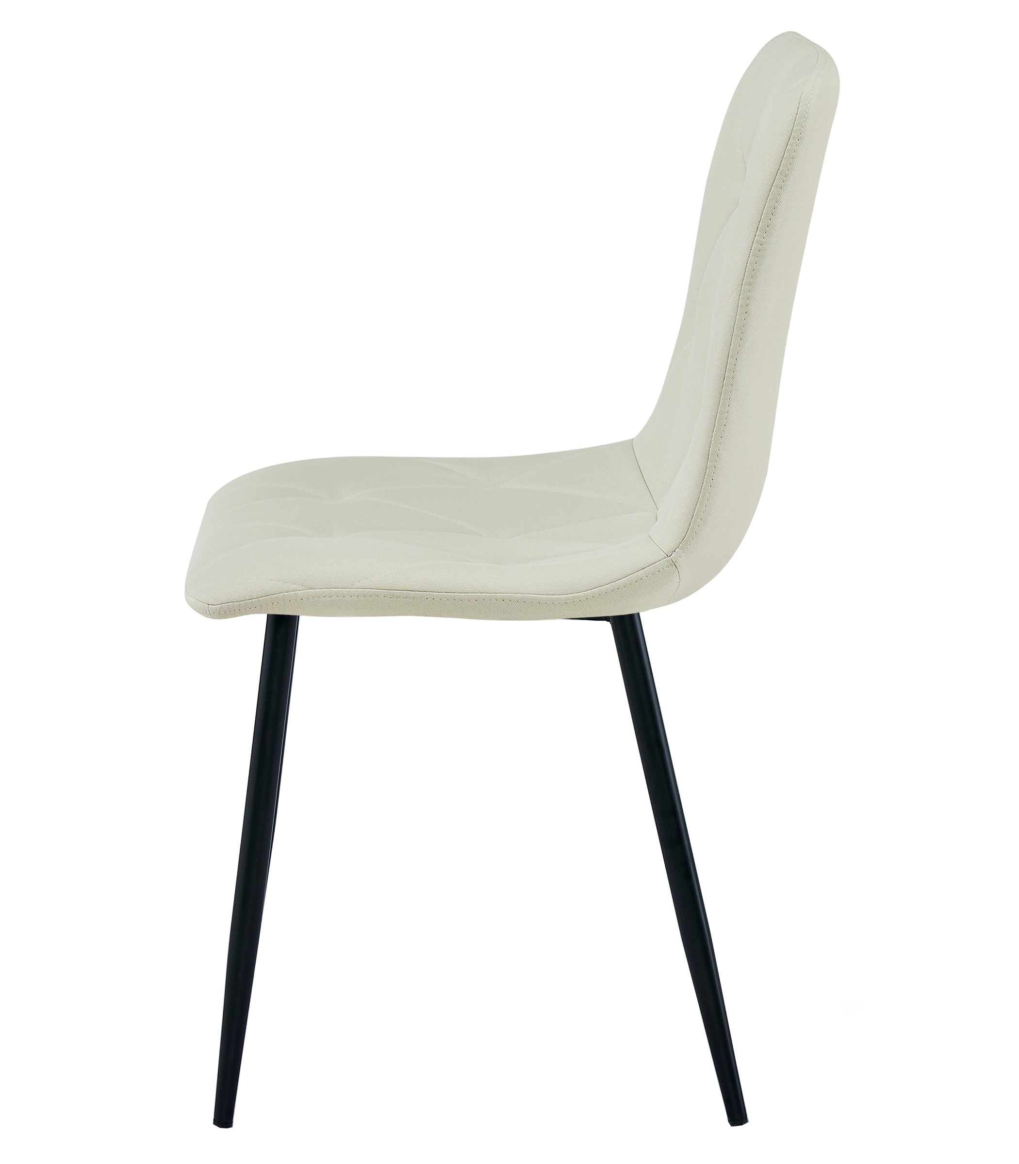 Sedia imbottita VALORA TYRA - Elegante beige per soggiorno x3