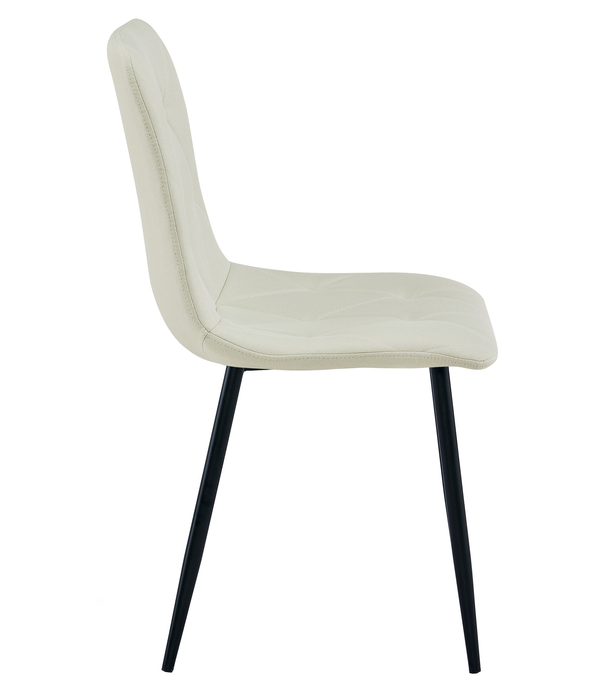 Sedia imbottita VALORA TYRA - Elegante beige per soggiorno x3