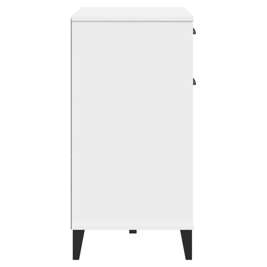 Credenza-Buffet-Armadio da cucina VIKEN Bianca 80x40x80 cm in Legno Multistrato 675053