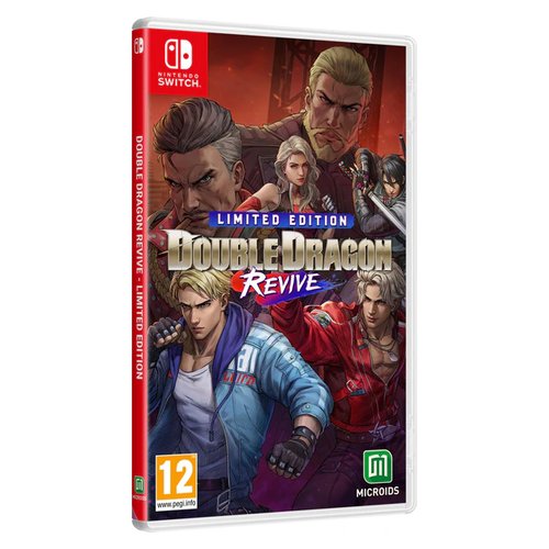 Videogioco microids 1181012 switch double dragon revive limited editio