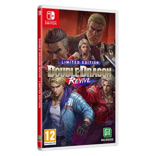 Videogioco microids 1181012 switch double dragon revive limited editio