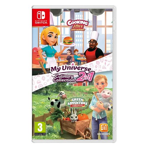Videogioco microids 1148206 switch my universe 2 in 1 culinary collect