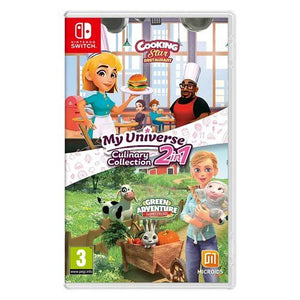 Videogioco microids 1148206 switch my universe 2 in 1 culinary collect