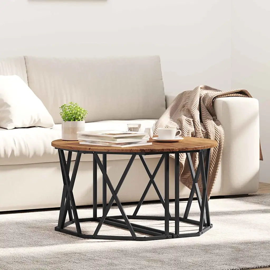 Tavolino da salotto Legno vecchio 80 x 80 x 42 cm 868253