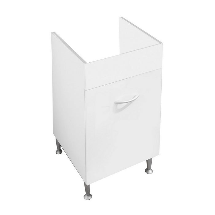 Sottolavatoio 45x45 cm per porcellana bianco modello lux