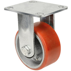 ruota in poliuretano fissa mm 200x50 export cod:ferx.3701