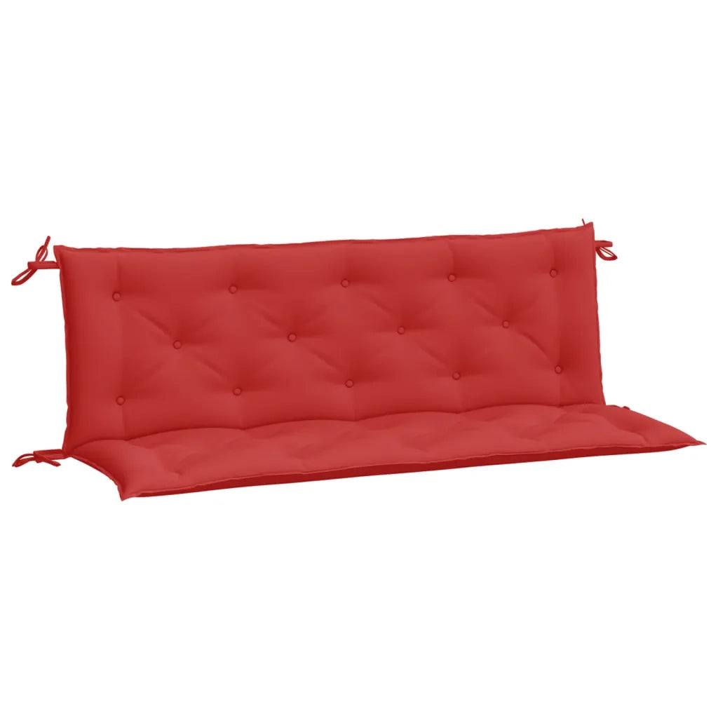 Cuscini per Panca 2 pz | Cuscini per sedie Rossi 150x50x7 cm in Tessuto Oxford