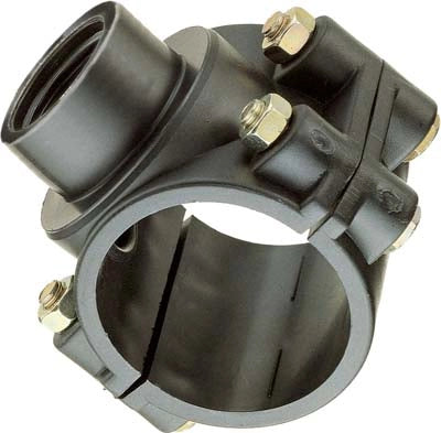 PRESA A STAFFA PN16 - MM 63X1/2F BULLONI 4- 5 pezzi