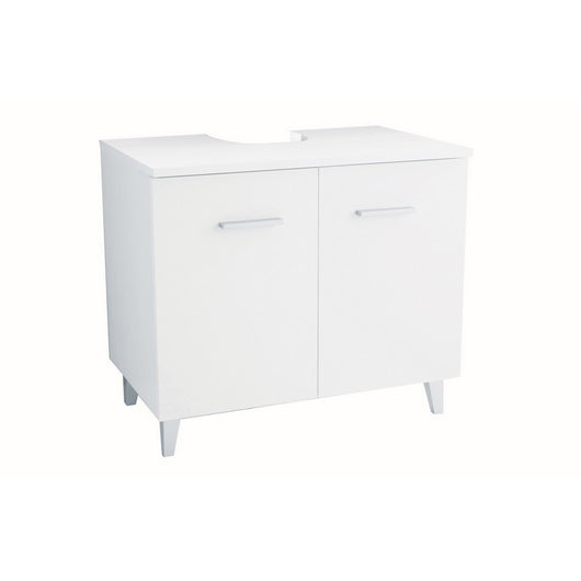 Mobiletto copricolonna serie nure bianco