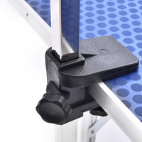 Tavolo toeletta cani pro - Xylo - 117cm blu rete+gomma