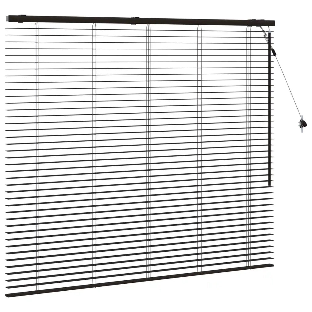 Tenda Veneziana Marrone Scuro 145 x 130 cm 35 mm 42015550