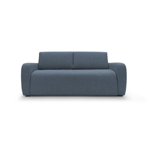 Duna Divano letto matrimoniale con materasso 20 cm in tessuto impermeabile T03 195 cm (mat. 140x197) blu