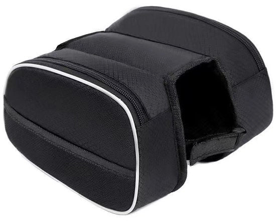 Frametti per bicicletta - Frametti per bicicletta singolo - Tasche per bicicletta - Tasche per bicicletta da appoggiare al manubrio - Ideale per vacanze in bicicletta, spostamenti tra casa e lavoro e gite di un giorno - Nero