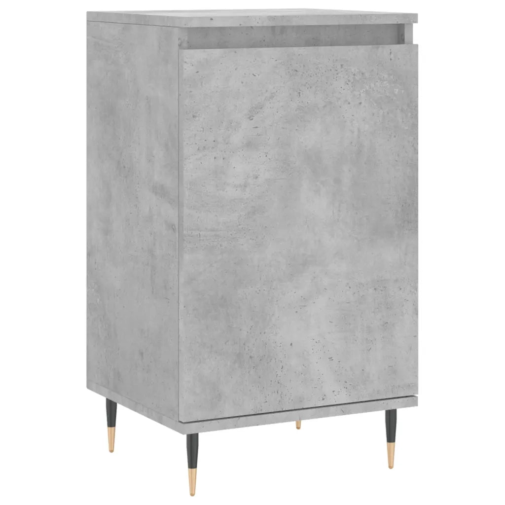 Credenze 2 pz | Madia | Buffet da pranzo | Armadio da pranzo Grigio Cemento 40x35x70 cm in Legno Multistrato