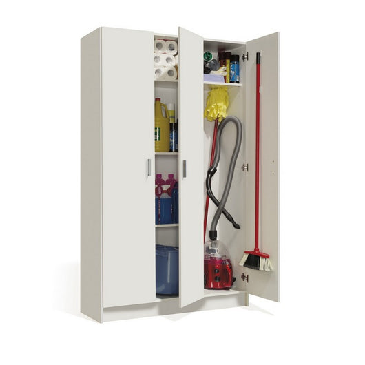 Armadio multiuso con portascope 3 ante 180x108,08x37 cm