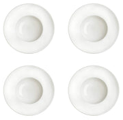 Set 4 Piatti Fondi Ø30 cm in Porcellana Allluminica Kaleidos Aluxina Pasta Bowl Bianchi
