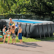 INTEX Set Piscina Rettangolare Ultra XTR Frame 549x274x132 cm 26356GN 3202836