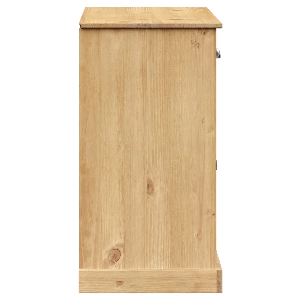 vidaXL Credenza con Cassetti VIGO 113x40x75 cm Legno Massello di Pino