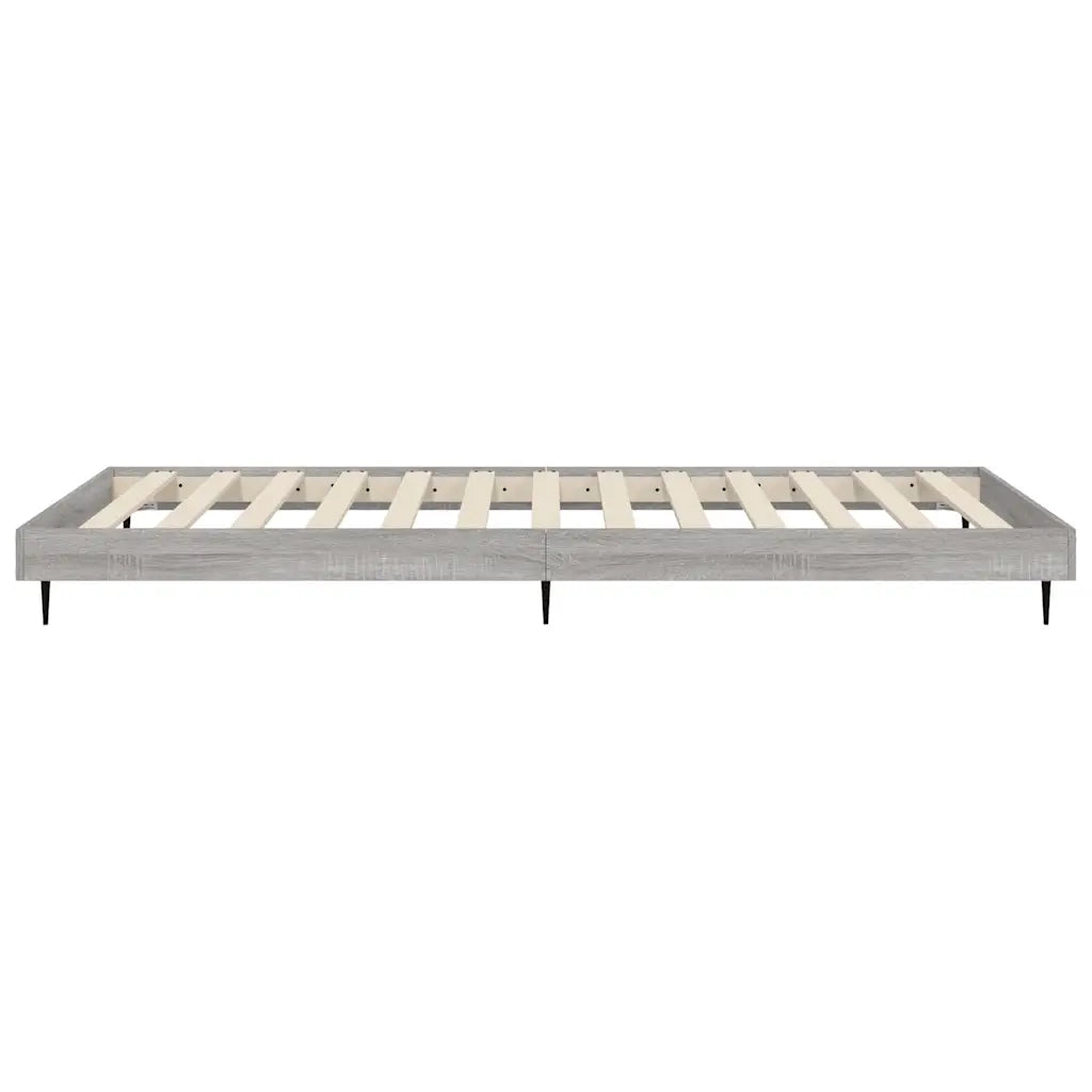 Giroletto Grigio Sonoma 90x200 cm in Legno Multistrato 832275