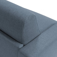 Nixon Divano letto c/mat. H 20 cm 200 cm (mat. 140x197) Blu