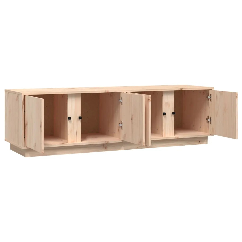 Mobile Porta TV 140x40x40 cm in Legno Massello di Pino 814459