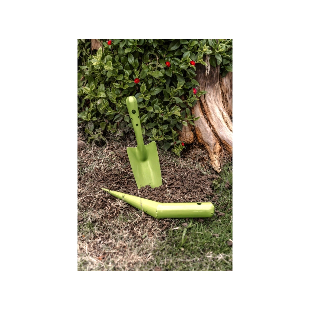 Set di 2 attrezzi da giardino - Suan - Trapiantatrice e piccone - Acciaio