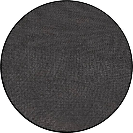 Mat per barbecue ronde per esterni, adatto per campeggio, resistente al fuoco, impermeabile all'olio e all'acqua, riciclabile, adatto per barbecue a legna. 120*120 cm.