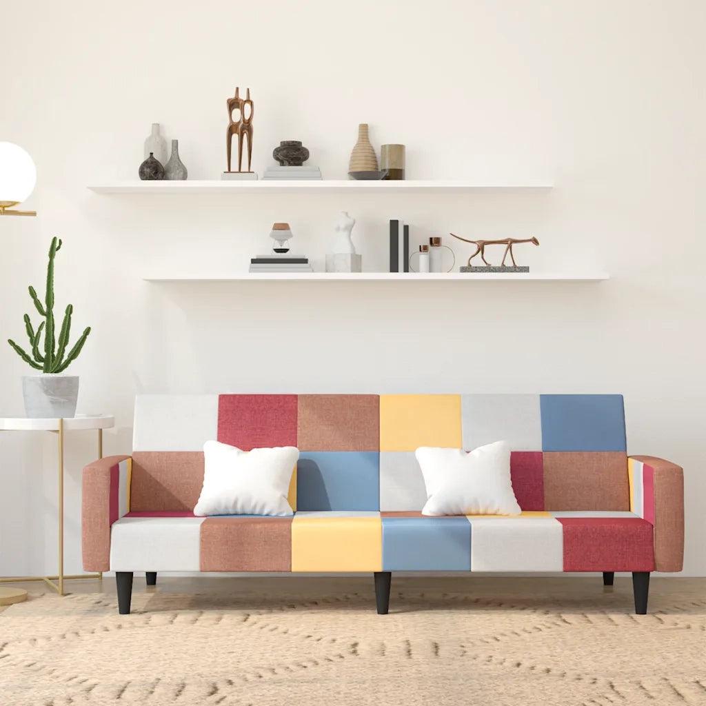 Divano Letto a 2 Posti in Tessuto 375825