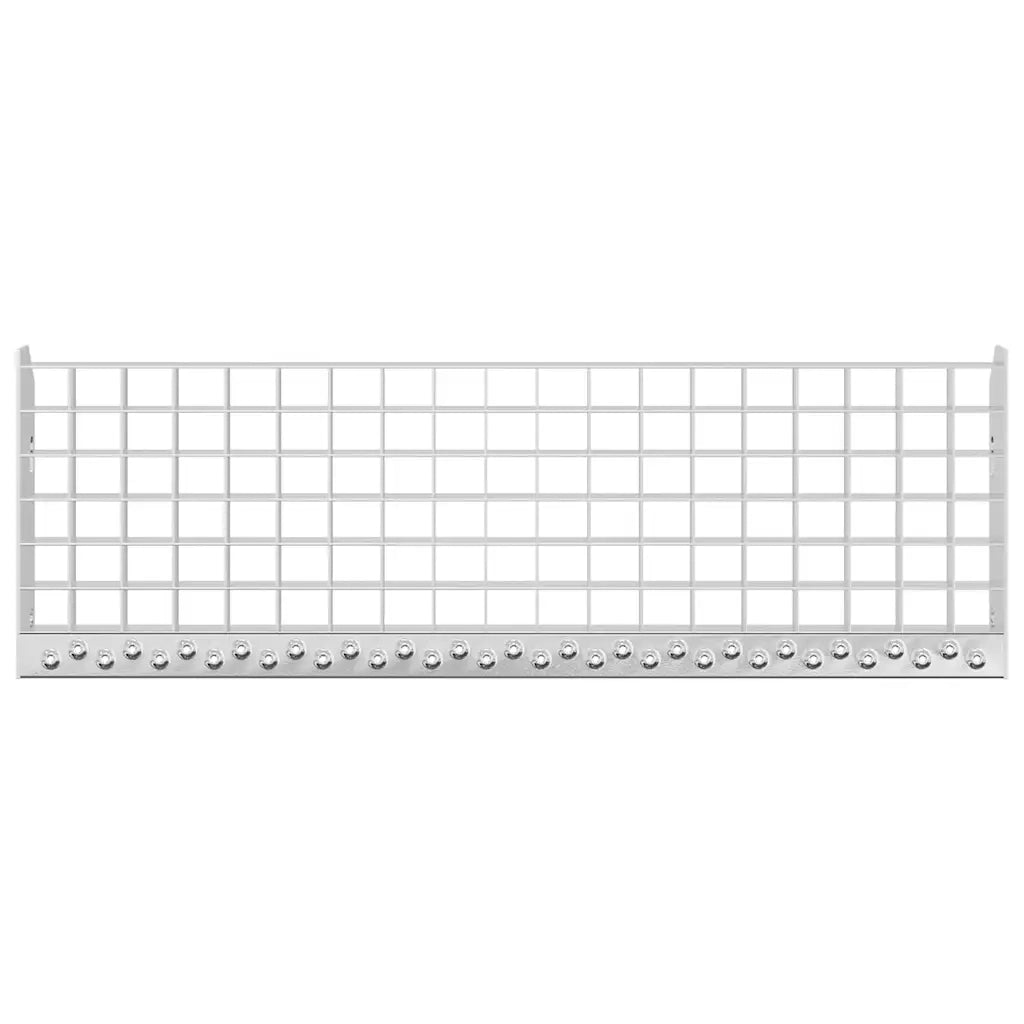 Gradino in Griglia 70x24x7 cm Acciaio Zincato 155683