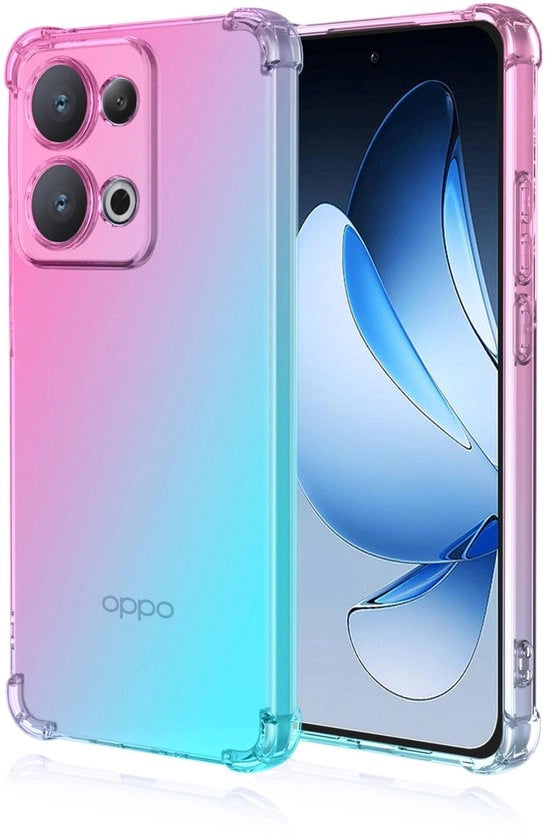 Oggetto di Protezione Ultra Sottile per Telefono Reno 13 - Protezione TPU - Antiscivolo - Resistente allo Shock - Design Transparente