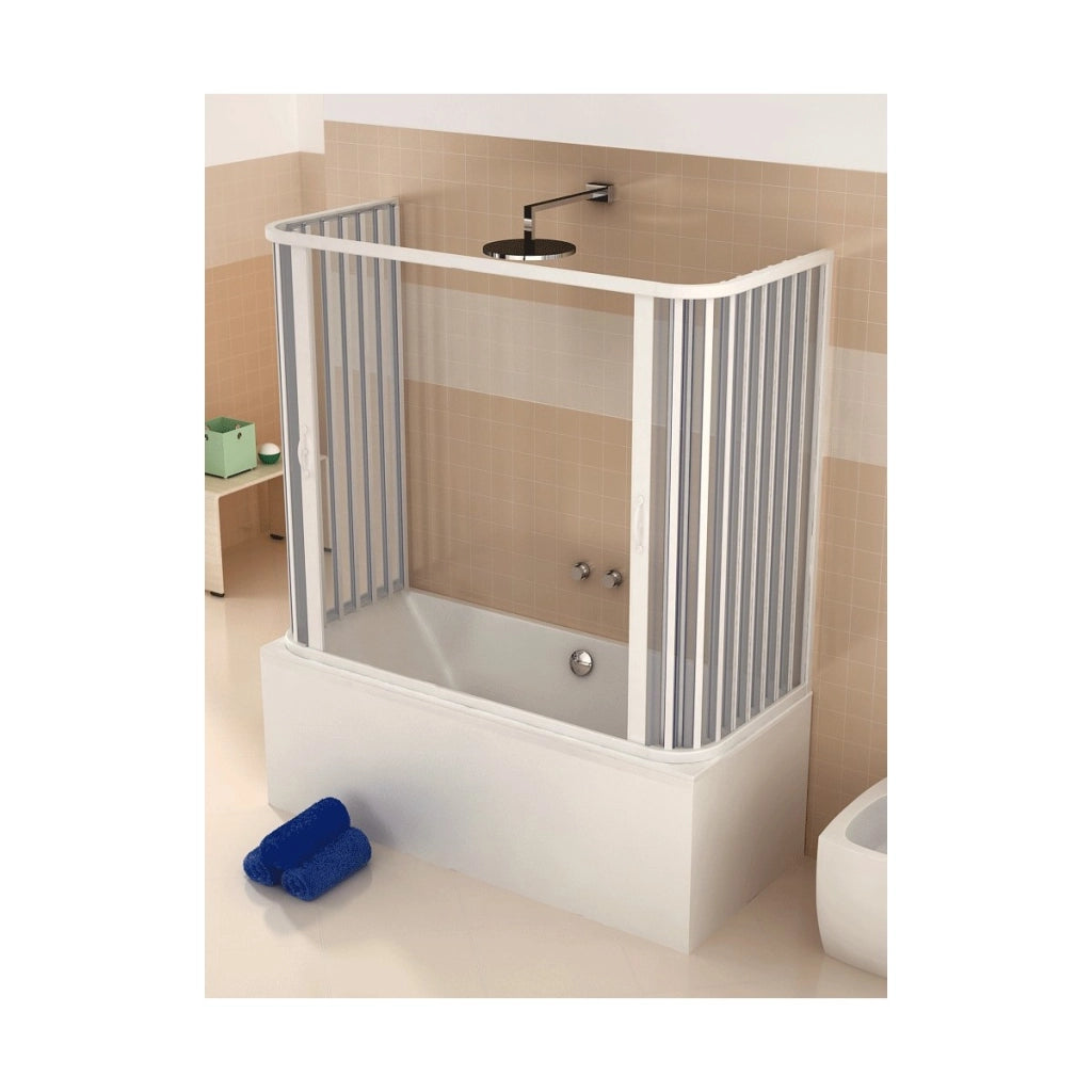 Sopra vasca in pvc a tre lati apertura centrale, misura 70x150x70