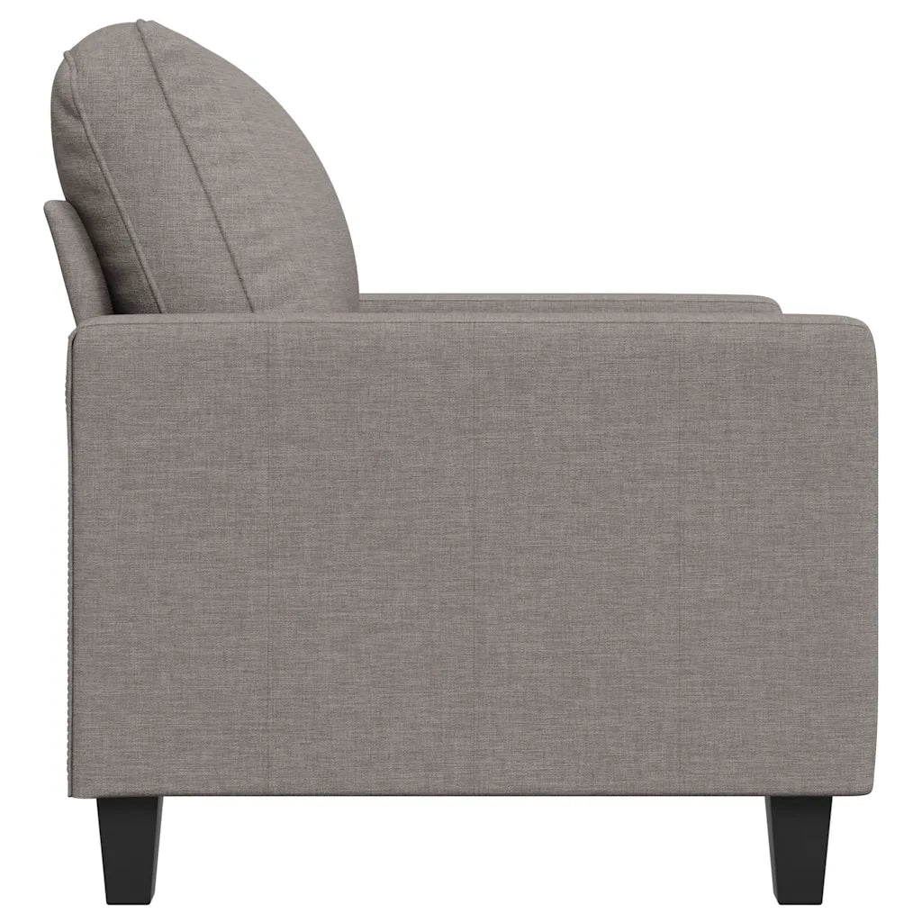 Poltrona | Sedia Relax Tortora 60 cm in Tessuto
