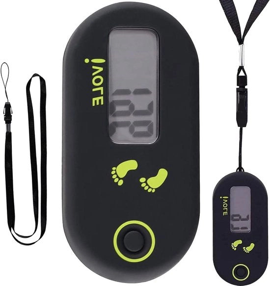 Contapassi portatile taschino da pantalone 3D facile mini digitale elettronico tracciatore di fitness - accessori sportivi