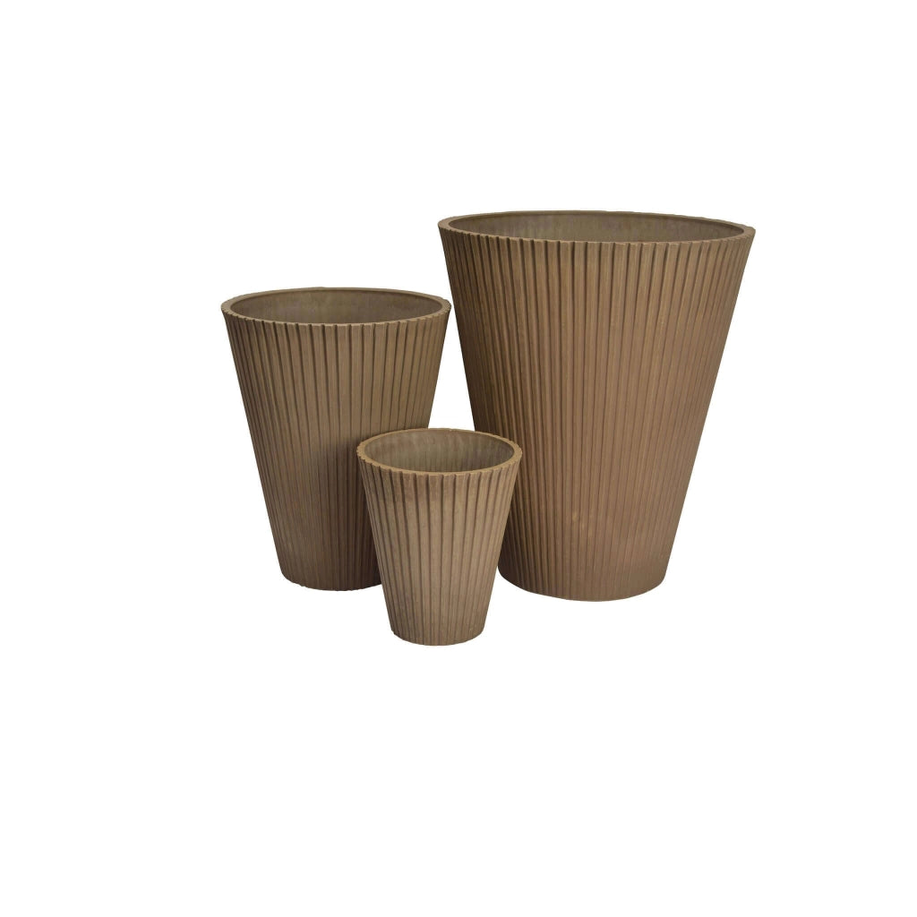 Vaso piccolo in Fibra sintetica cm 19x19x22 - KENNY