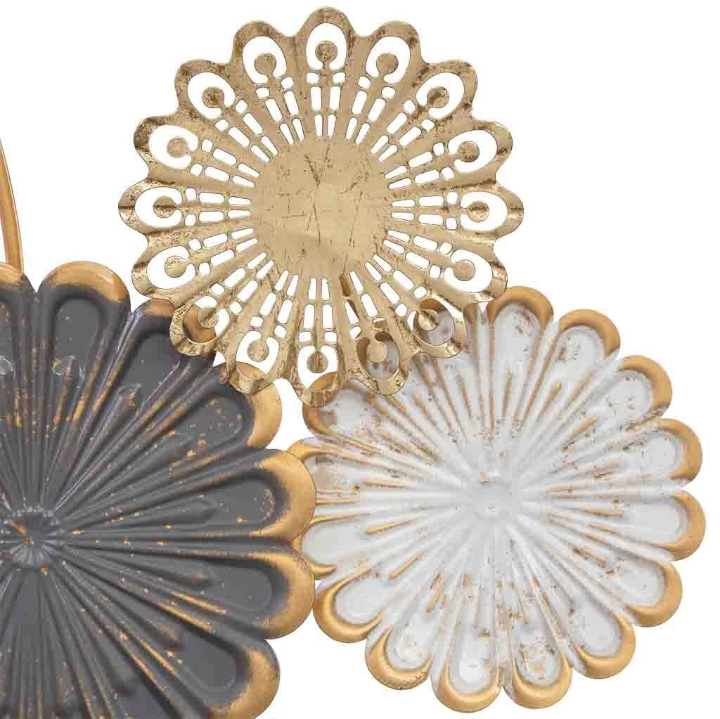 Carta da parati decorativa in metallo 118,7x59,7x7,0