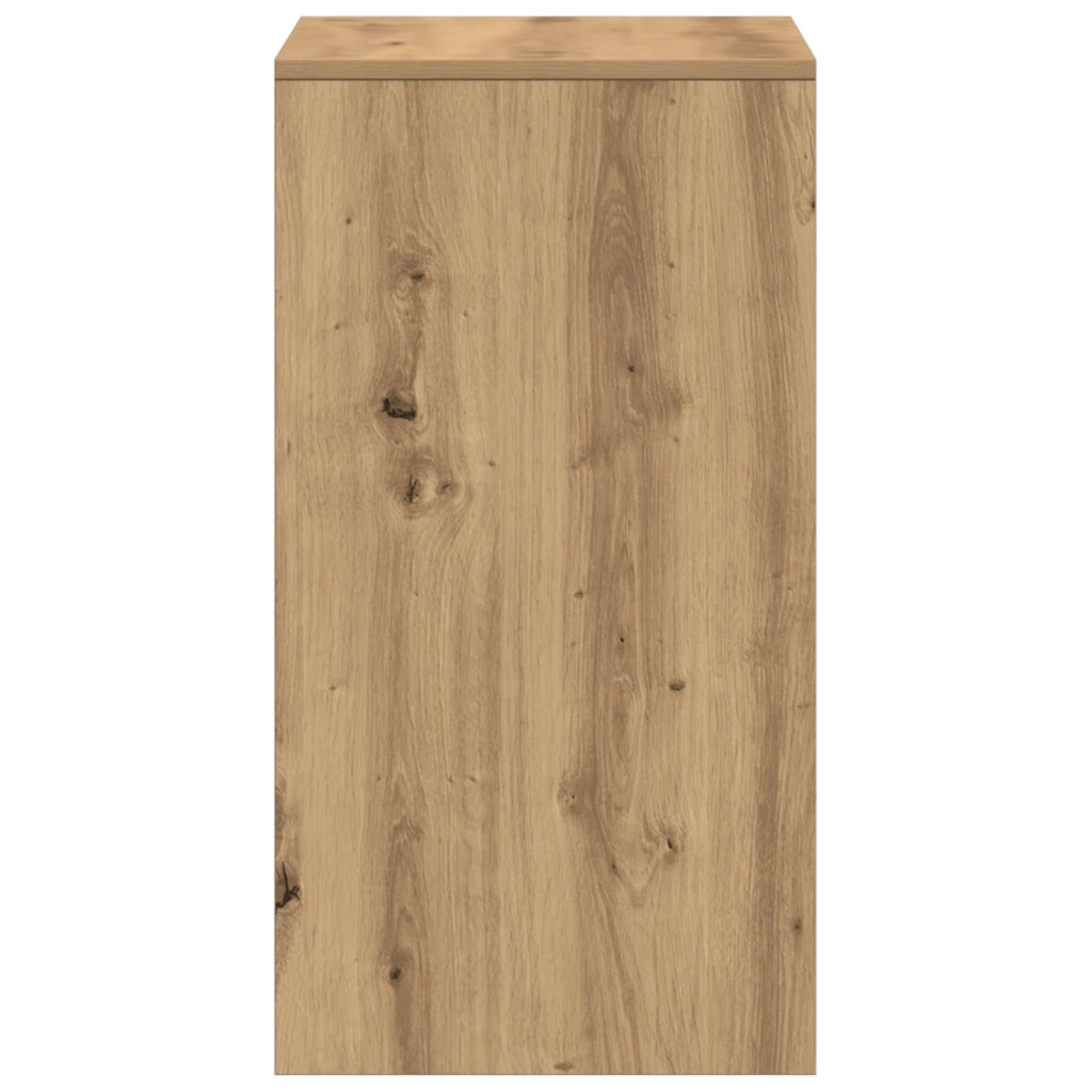 Toeletta con Specchio in Legno Ingegnerizzato Rovere Artigianale