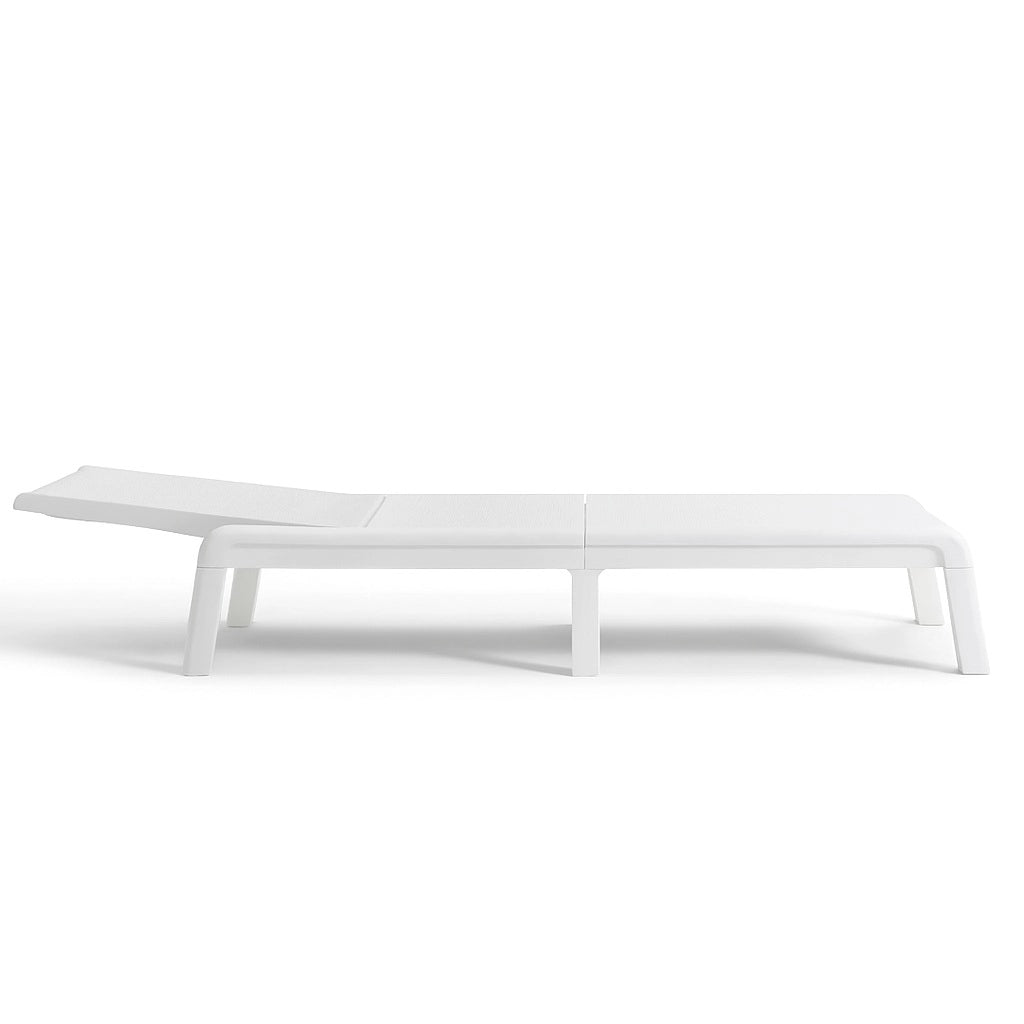Keter LETTINO RECLINABILE MALLORCA 192X58XH35CM BIANCO.