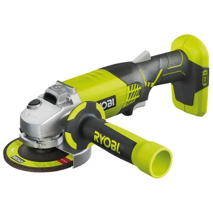 Ryobi R18AG-0 ONE+ Smerigliatrice angolare a batteria 18V 115 mm 7500 rpm senza batteria e caricabatterie