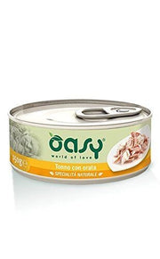 Oasy Cat sfilaccetti in Jelly al Naturale 24 lattine x 70 gr_Tonno e Orata