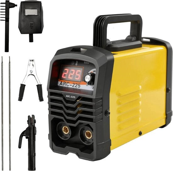 Omvormer 3500W Mma - 225A - 110/220V - 3Kg - Geel/Zwart