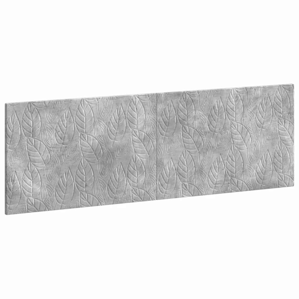 Testiera da Muro DELFT Grigio Cemento Legno ingegnerizzato 897168