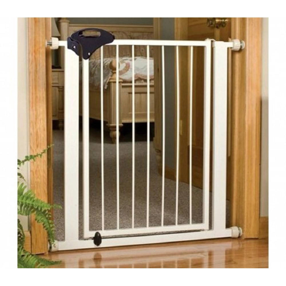 Trade Shop - Cancelletto Nobleza Per Cani Cane Larghezza Regolabile 70-90 Cm Altezza 73 Cm -