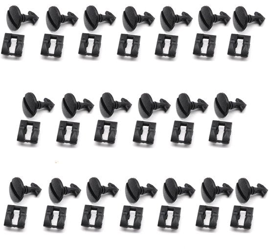 Set di 20 Cappotti per Paraurti - Adatto a Land Rover Discovery III/IV - Freelander 2 - Range Rover Sport - Numero di Riferimento DYR500010